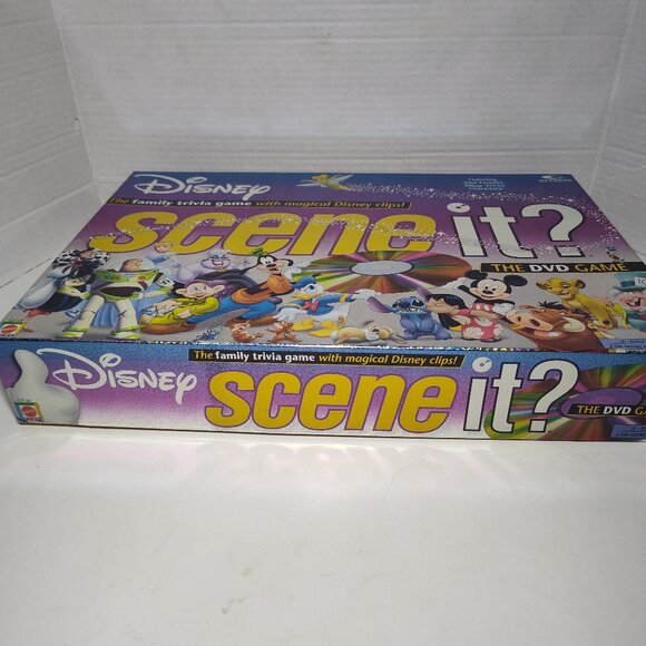 Disney Pixar 2004 Scene It? DVD Family Trivia Board Game – First Edition – EUC - Picture 2 of 9